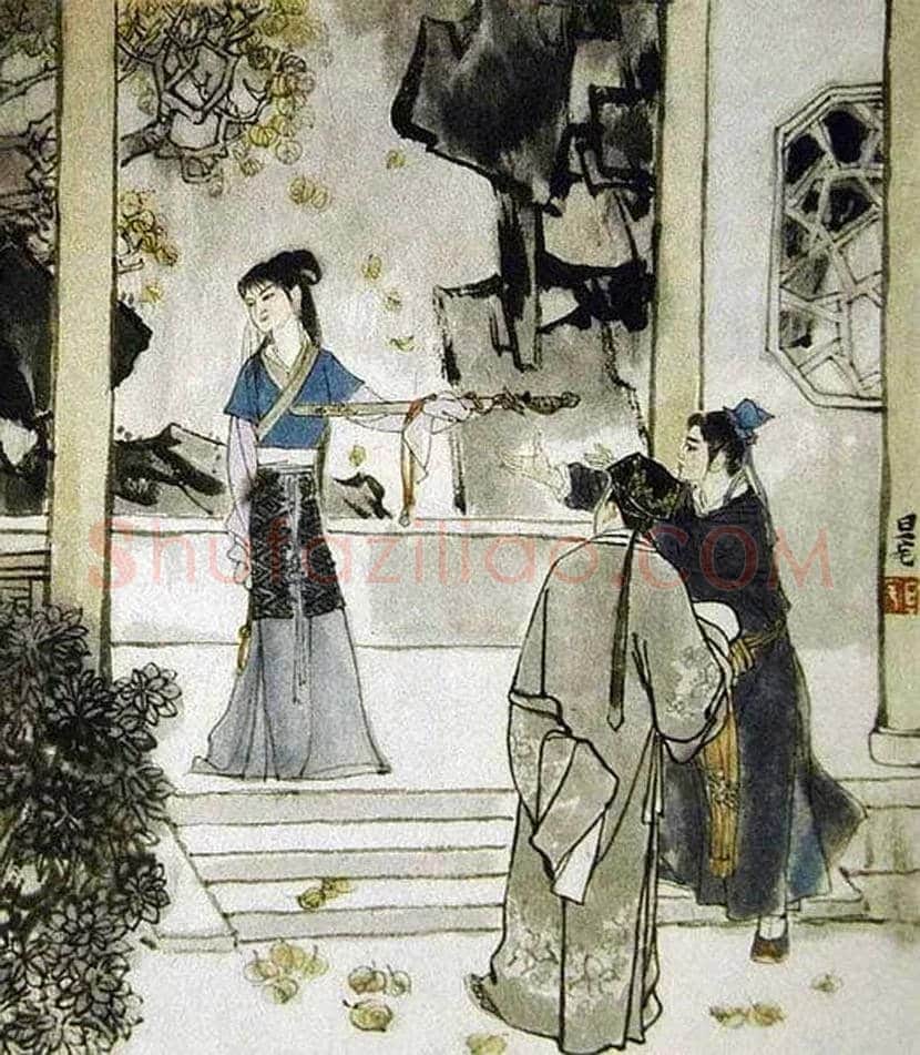 刘旦宅红楼梦插画欣赏 | 书画学堂