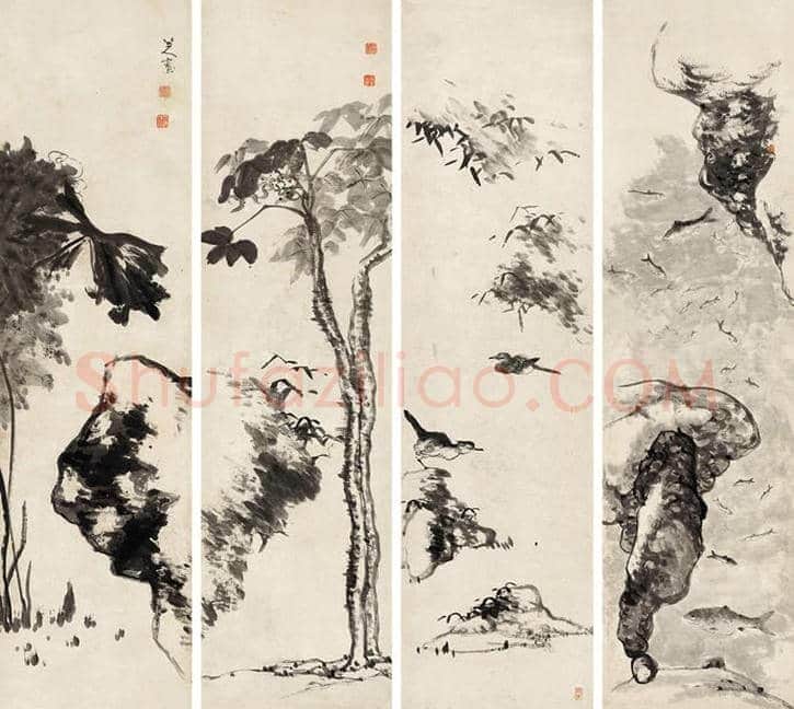 八大山人最贵的作品都有那些？ | 书画文摘