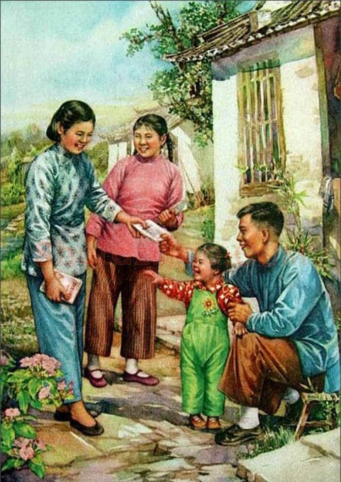 新中国年画上的工农兵形象 | 书画常识