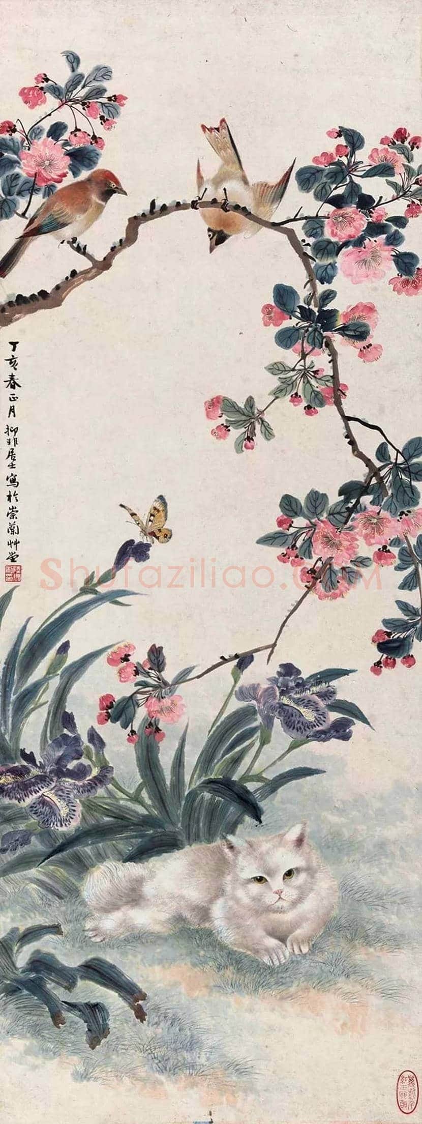 名家画猫作品欣赏 | 书画文摘
