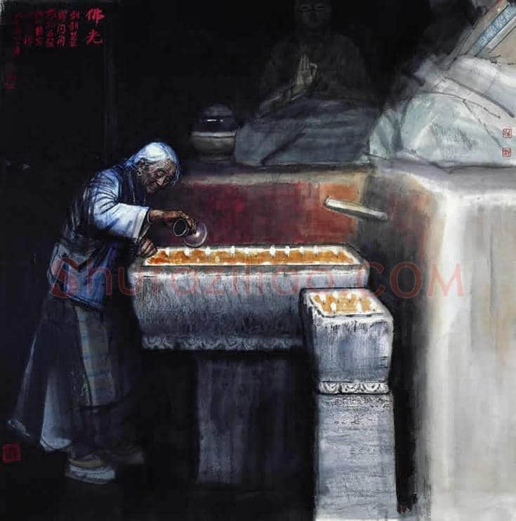 画僧史国良作品欣赏 | 书画知识
