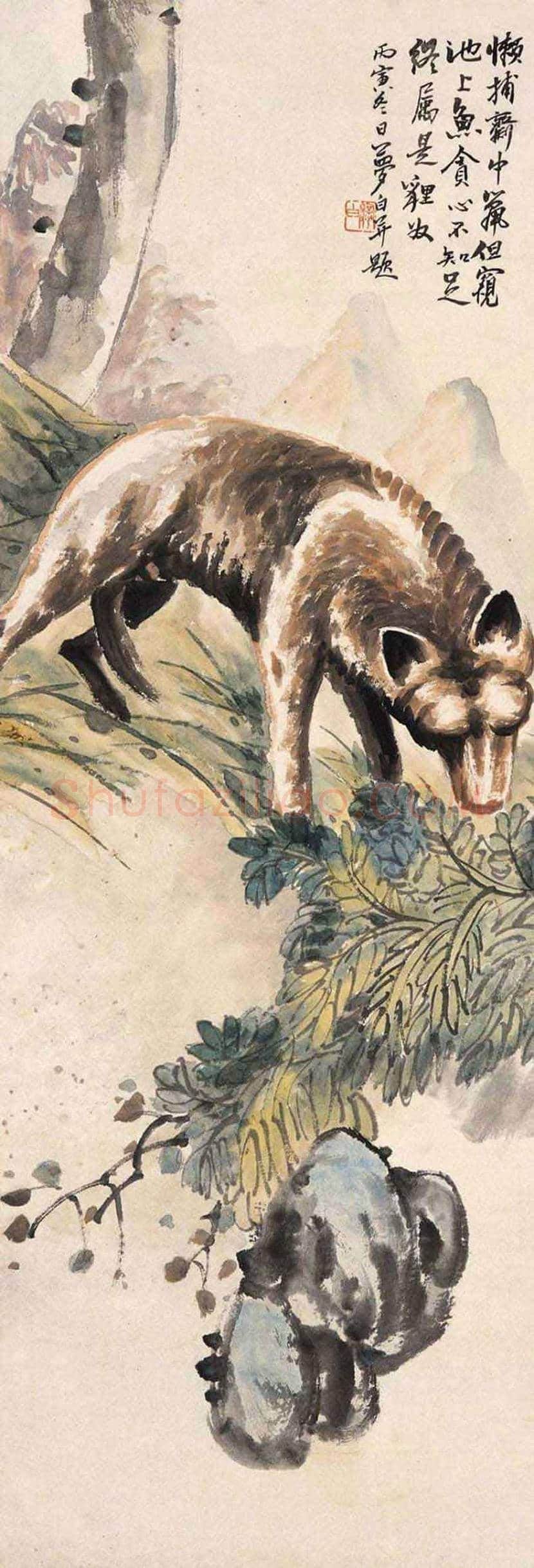 王梦白花鸟画作品欣赏 | 书画讲解