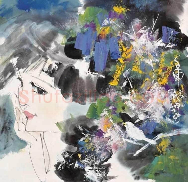 林墉精品水墨人物作品欣赏 | 书画讲解