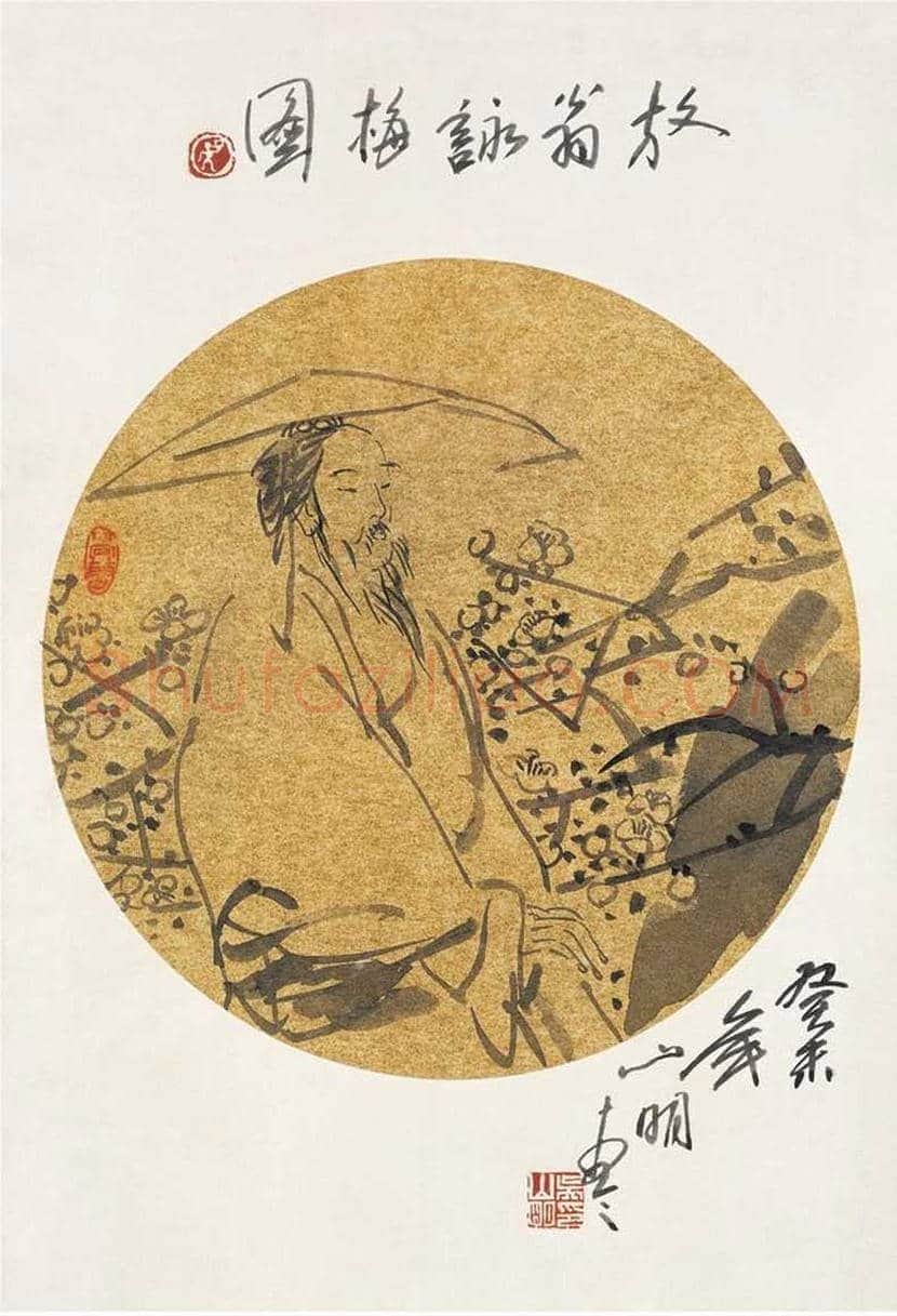 吴山明人物画作品欣赏 | 书画学堂