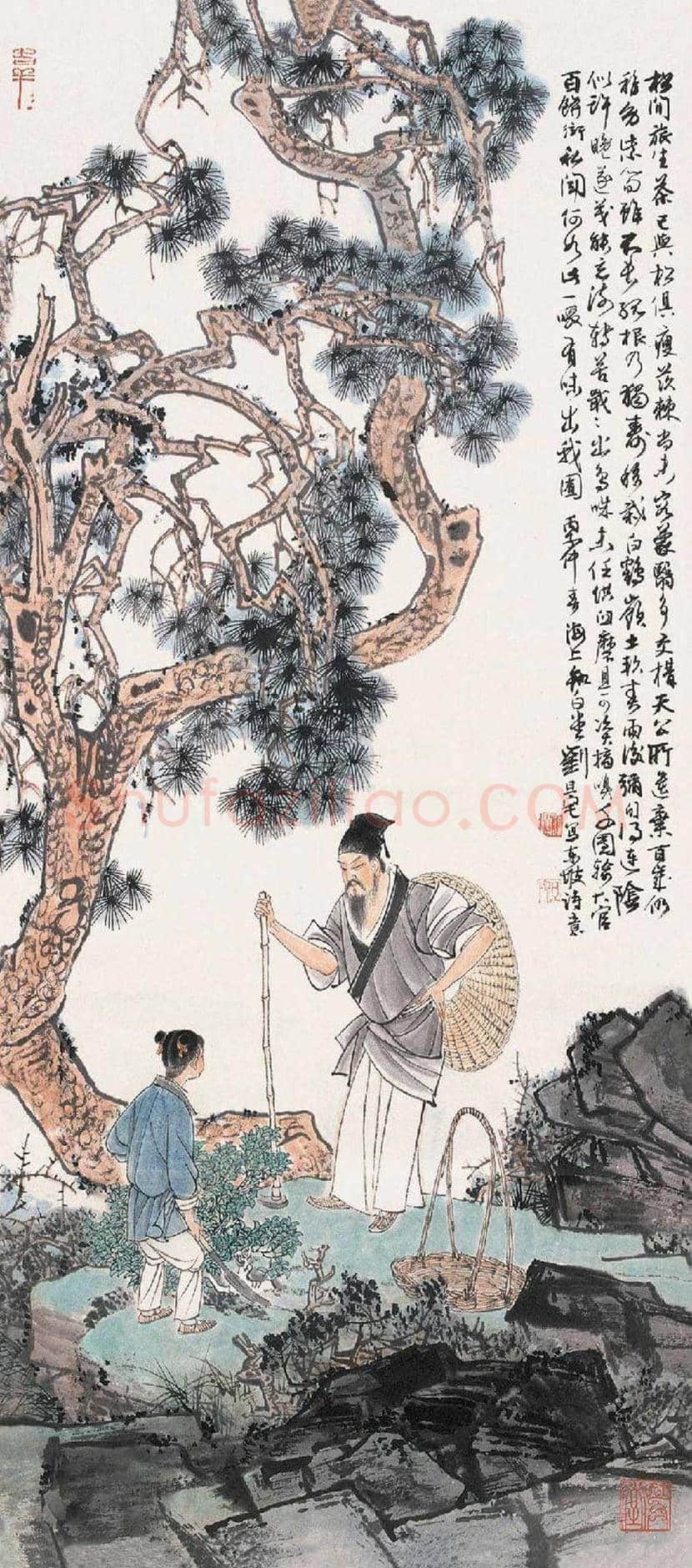 刘旦宅人物画作品欣赏 | 书画讲解