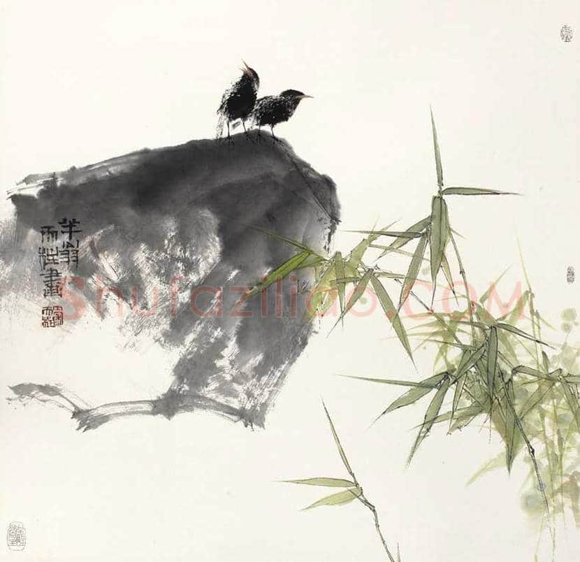 秦天柱花鸟画作品欣赏 | 书画学堂