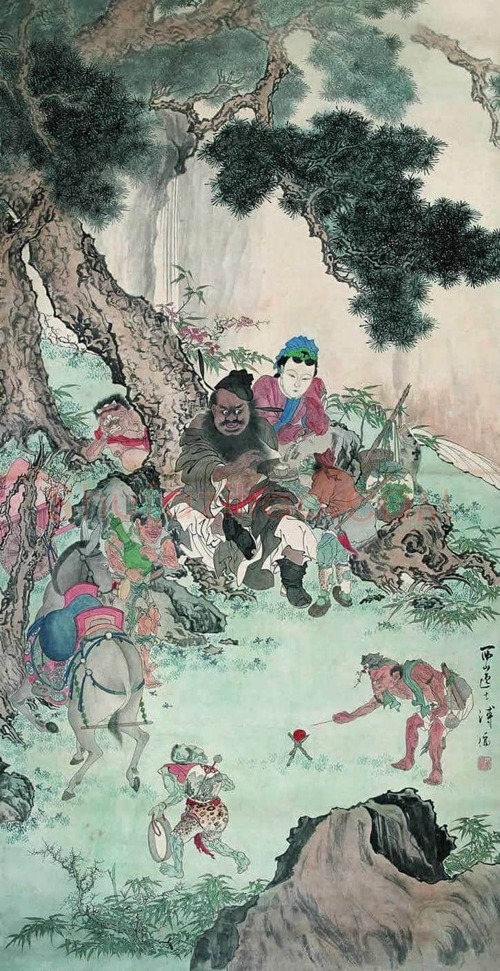 溥儒画钟馗，妙趣横生 | 书画科普