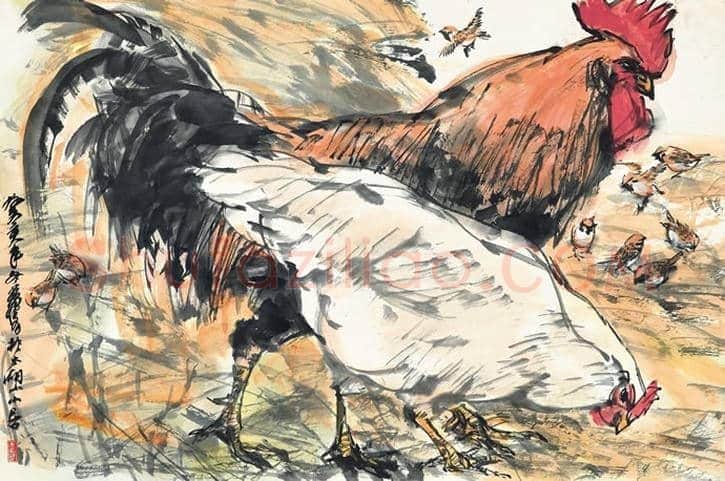 黄胄笔下的小动物,栩栩如生 | 书画常识