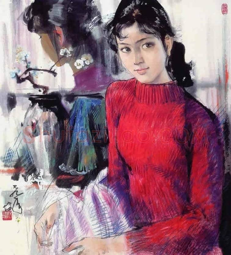 林墉精品水墨人物作品欣赏 | 书画讲解