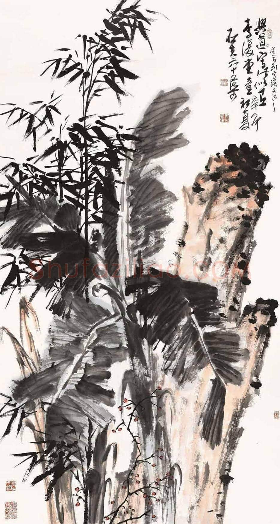 郭石夫花鸟作品欣赏 | 书画科普