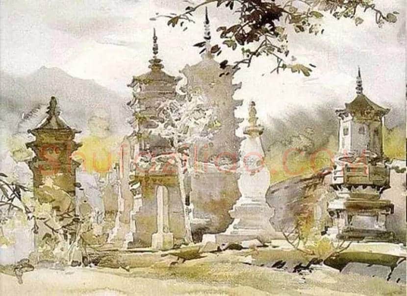 华宜玉水彩作品欣赏 | 书画讲解