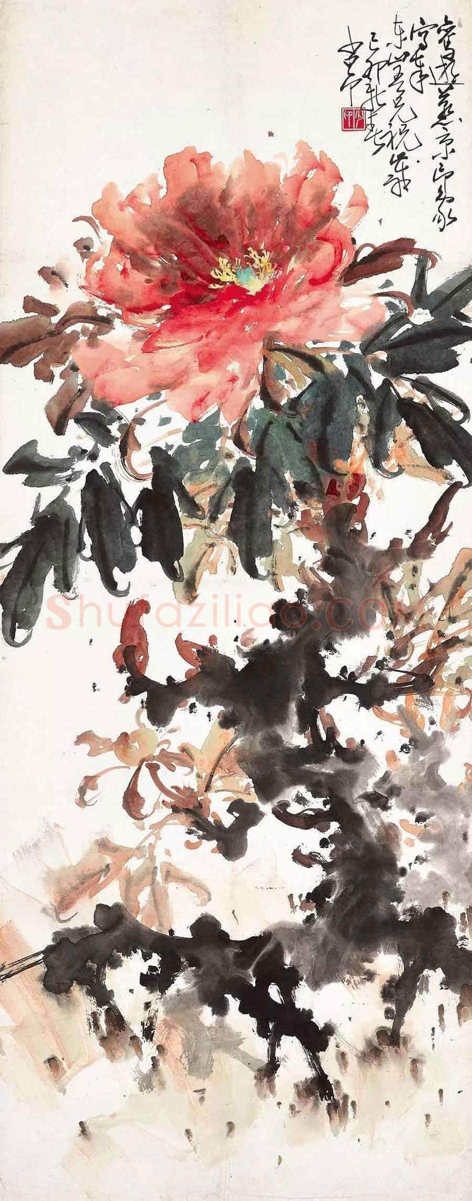 名家笔下的牡丹花【高清大图】 | 书画讲解