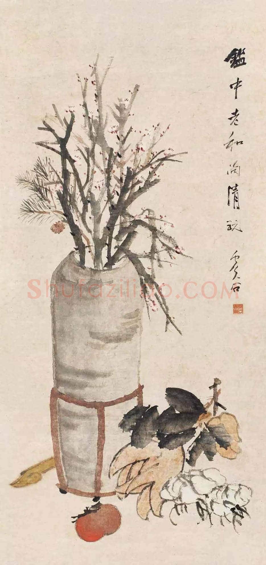 虚谷作品拍卖价格,一平尺能卖多少钱? | 书画讲解