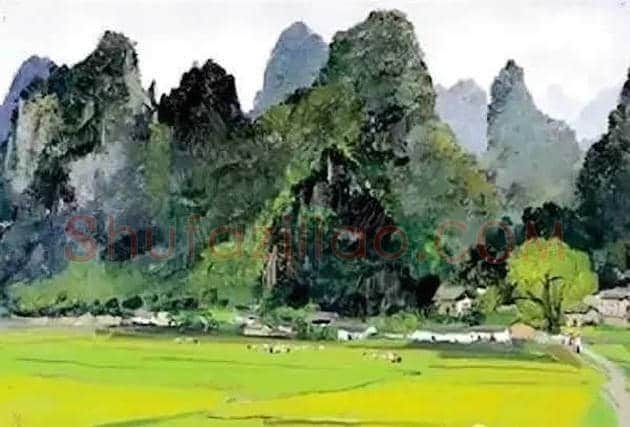李可染、徐悲鸿、吴冠中等三位大师画漓江 | 书画学堂