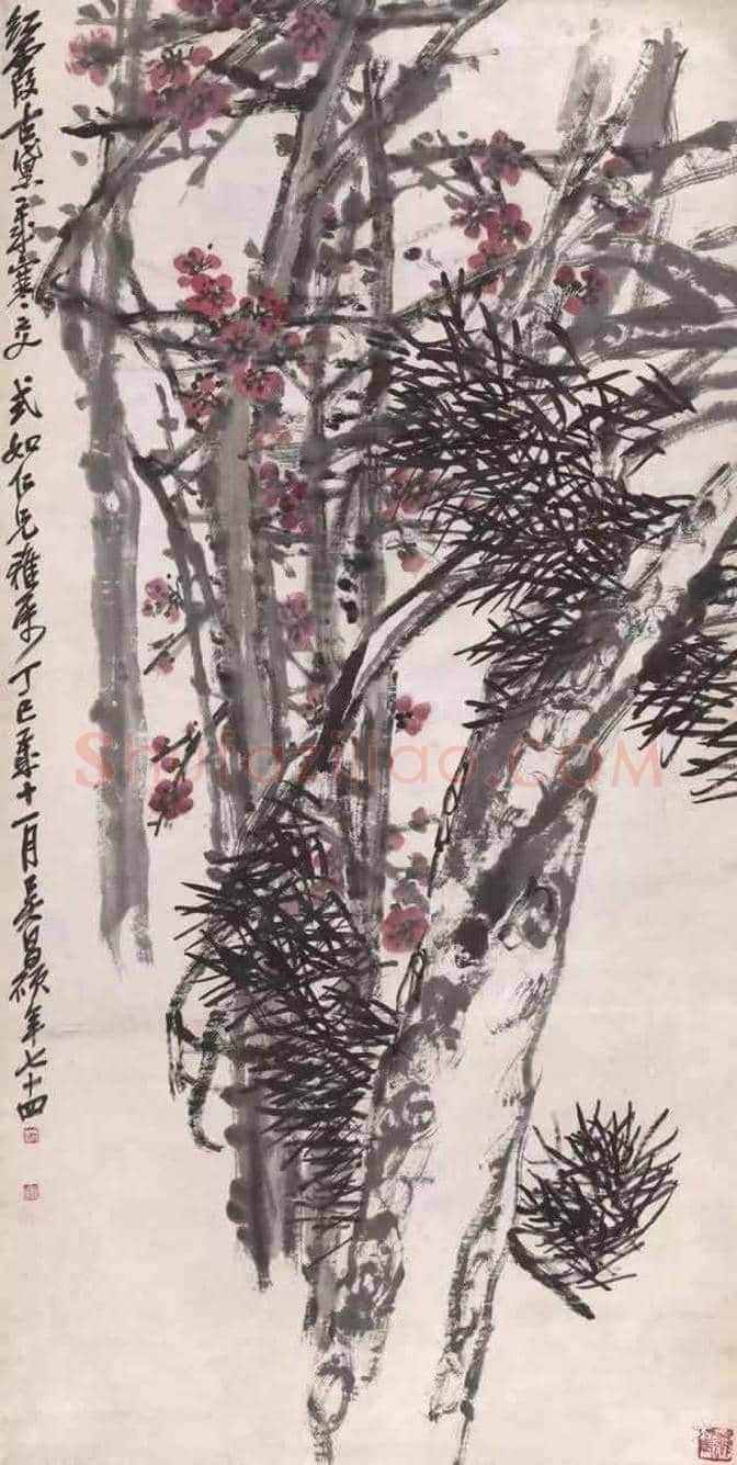吴昌硕高清精品欣赏 | 书画科普