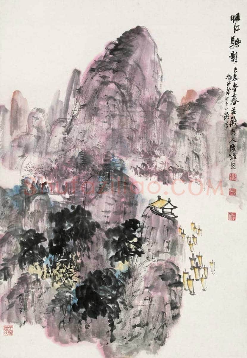 陆维钊国画作品欣赏 | 书画知识