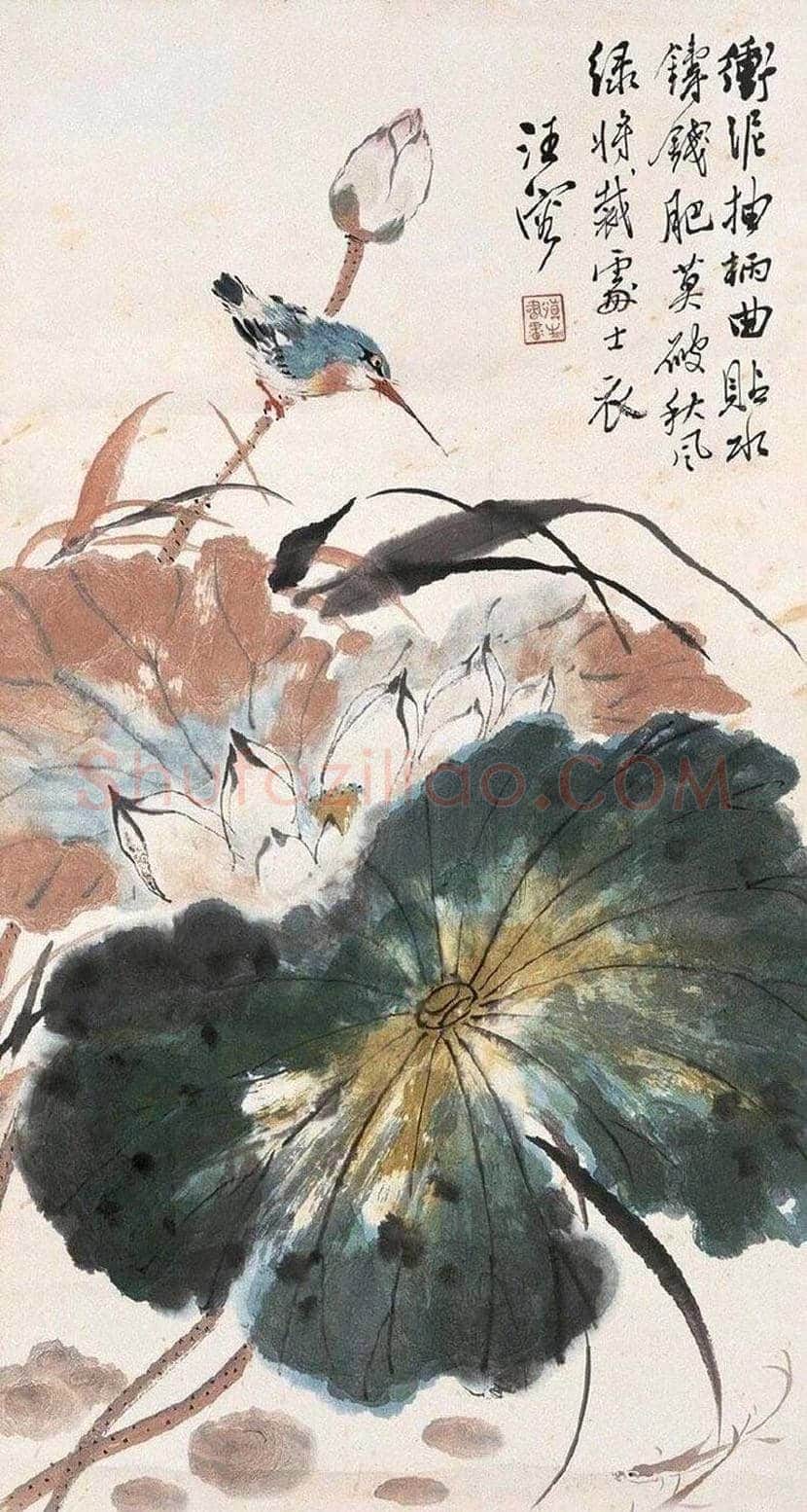 汪慎生花鸟画作品欣赏 | 书画常识