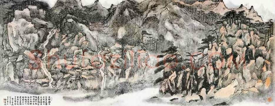 赖少其笔下的黄山 | 书画常识