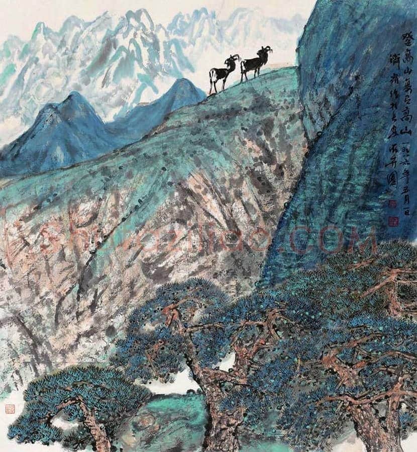 方济众山水画作品欣赏 | 书画学堂
