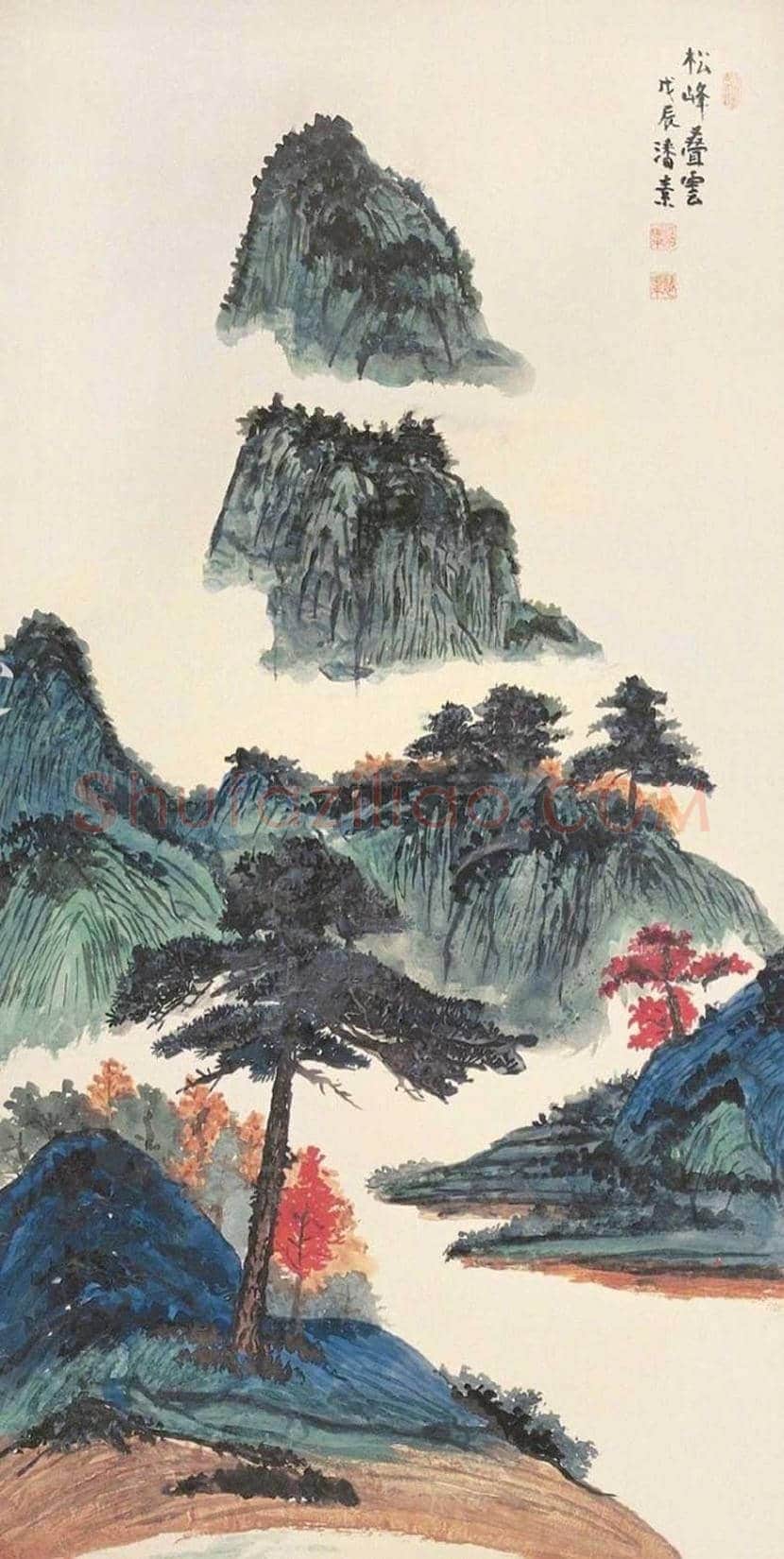 潘素作品欣赏 | 书画资料