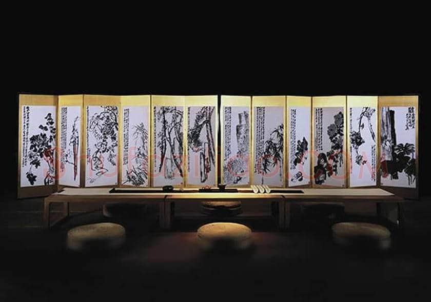 吴昌硕《花卉十二屏》创个人拍卖最高价纪录 | 书画百科