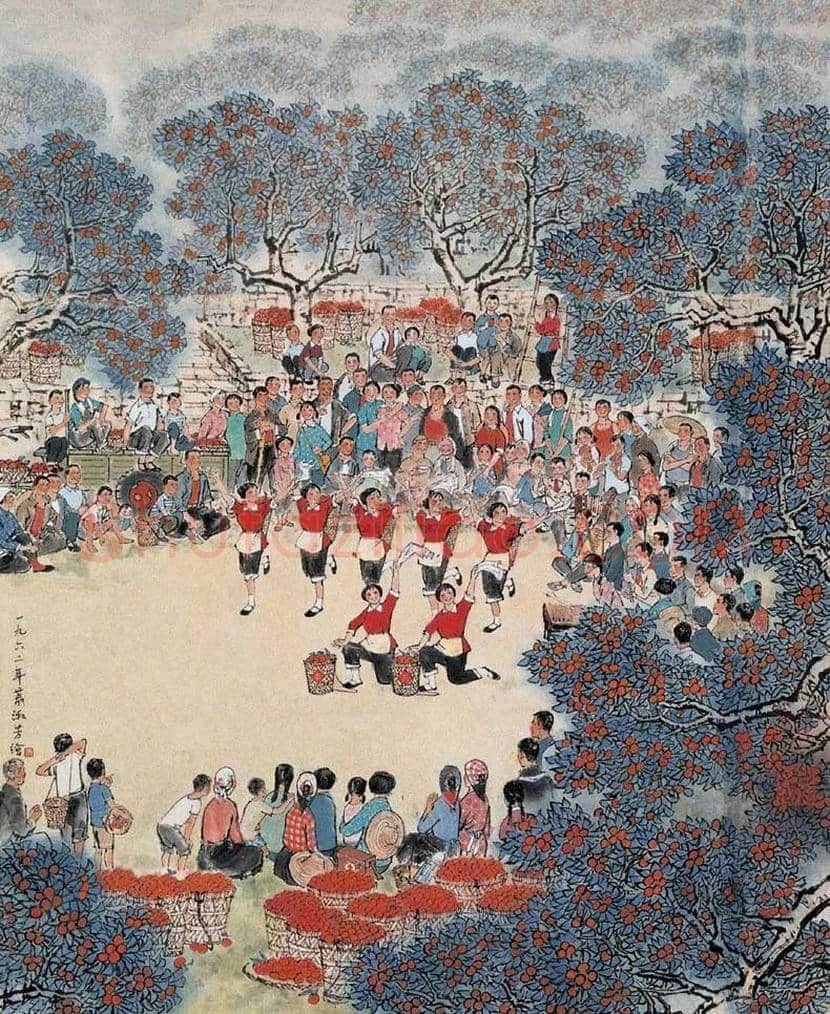 萧淑芳作品欣赏 | 书画百科