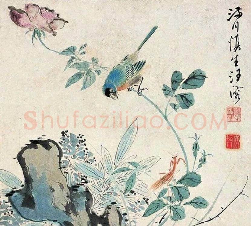 汪慎生花鸟画作品欣赏 | 书画常识