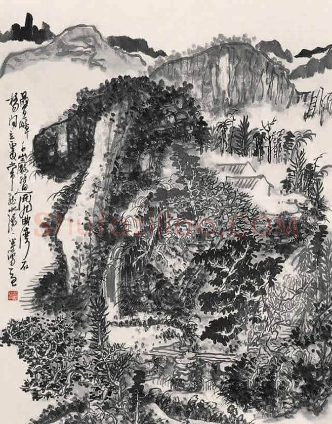 绘画奇人黄秋园作品欣赏(100幅) | 书画百科