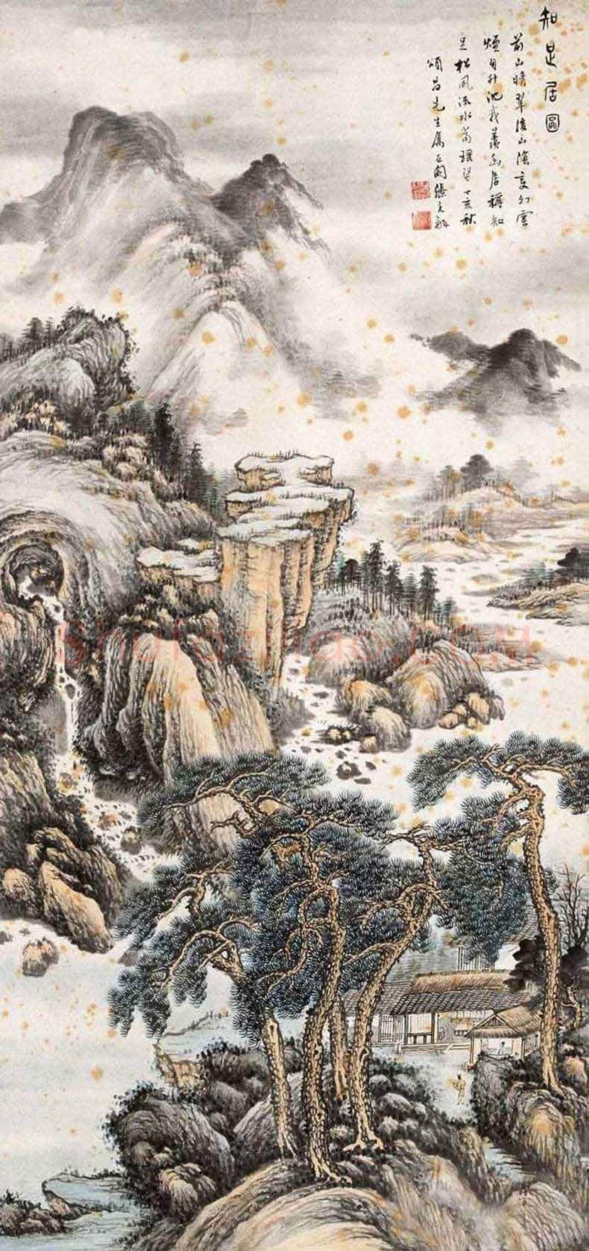 张石园山水画作品欣赏 | 书画文摘