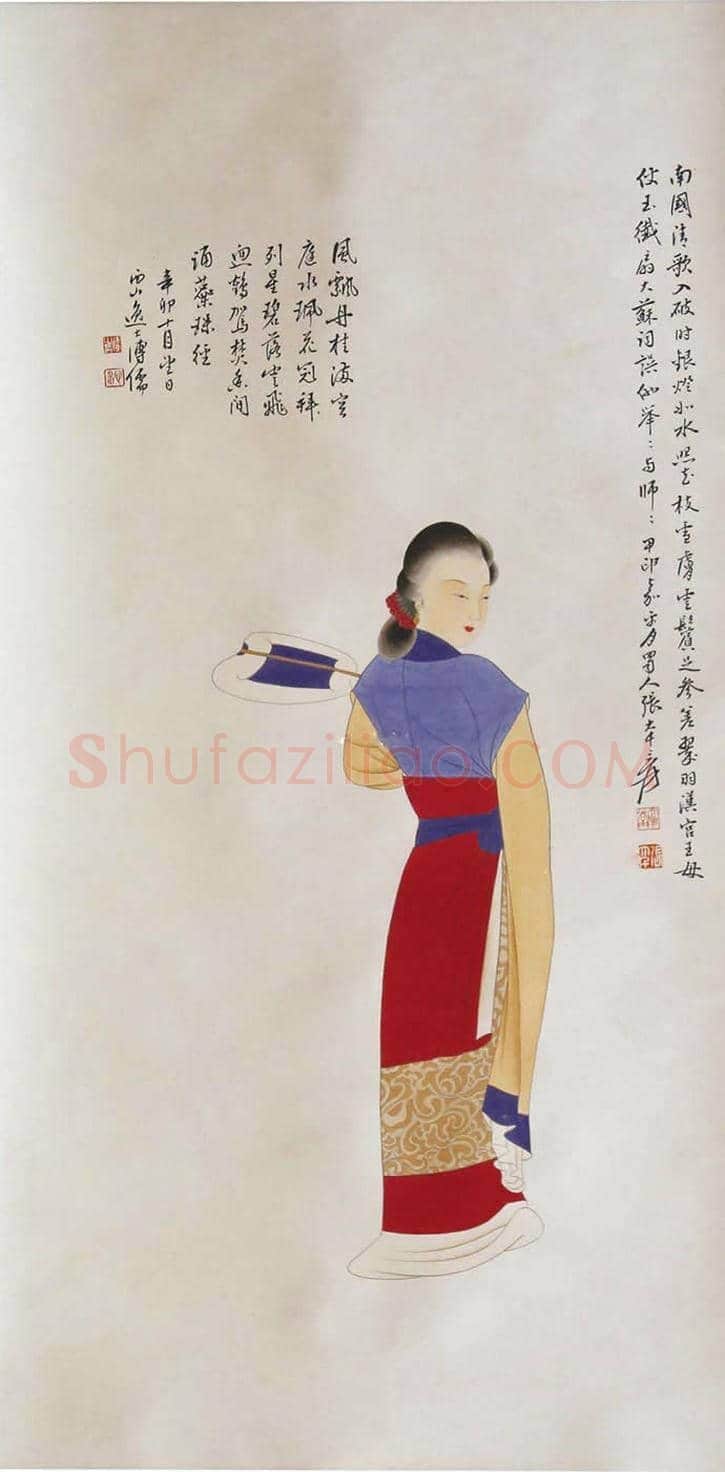 溥儒人物画欣赏【50幅高清大图】 | 书画知识