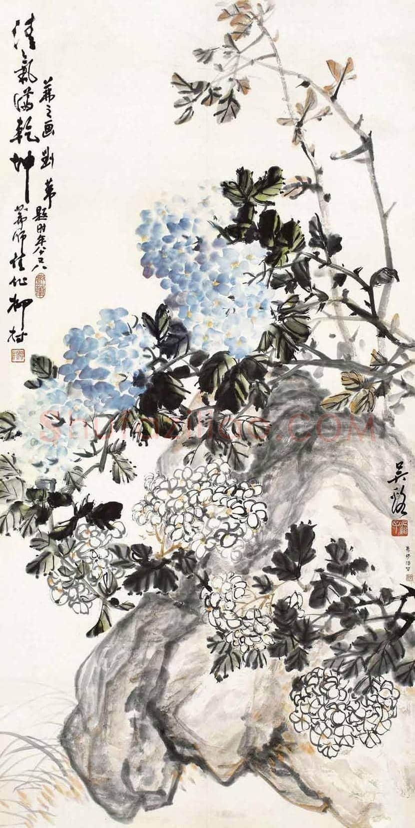 吴茀之花鸟画作品欣赏 | 书画常识
