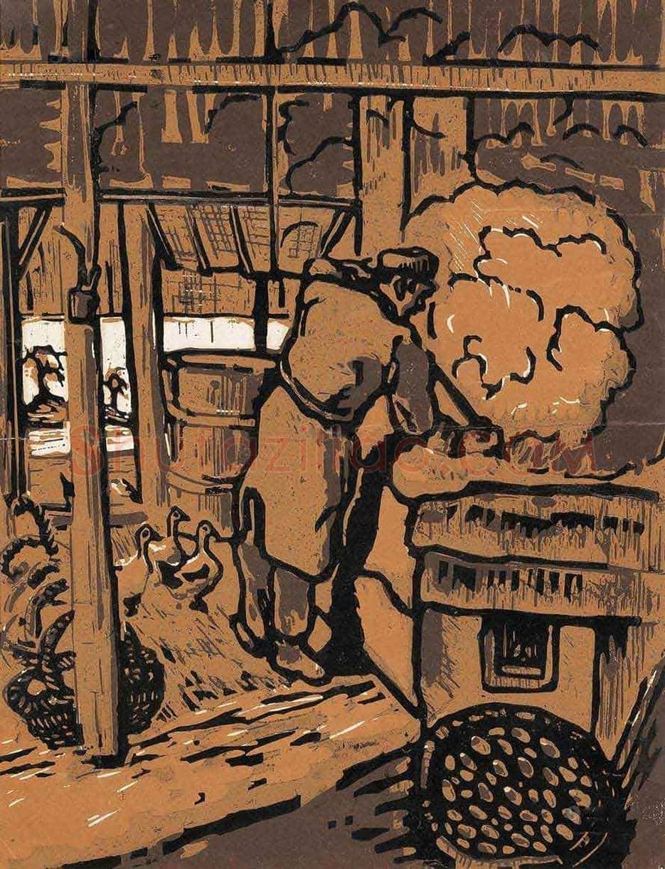 中国新兴木刻版画运动90年 | 书画百科