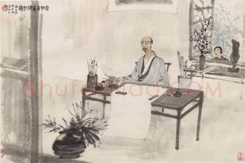 傅抱石作品《高士图》,人物画精品 | 国画欣赏