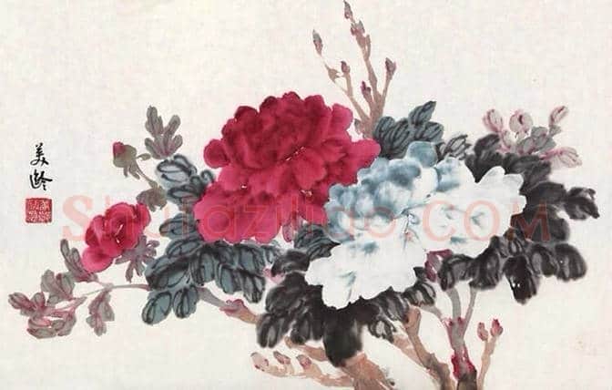 宋美龄国画作品欣赏 | 书画资料