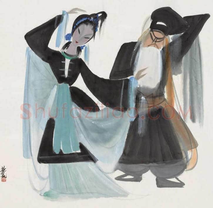 林风眠戏剧人物画拍卖及欣赏 | 书画知识