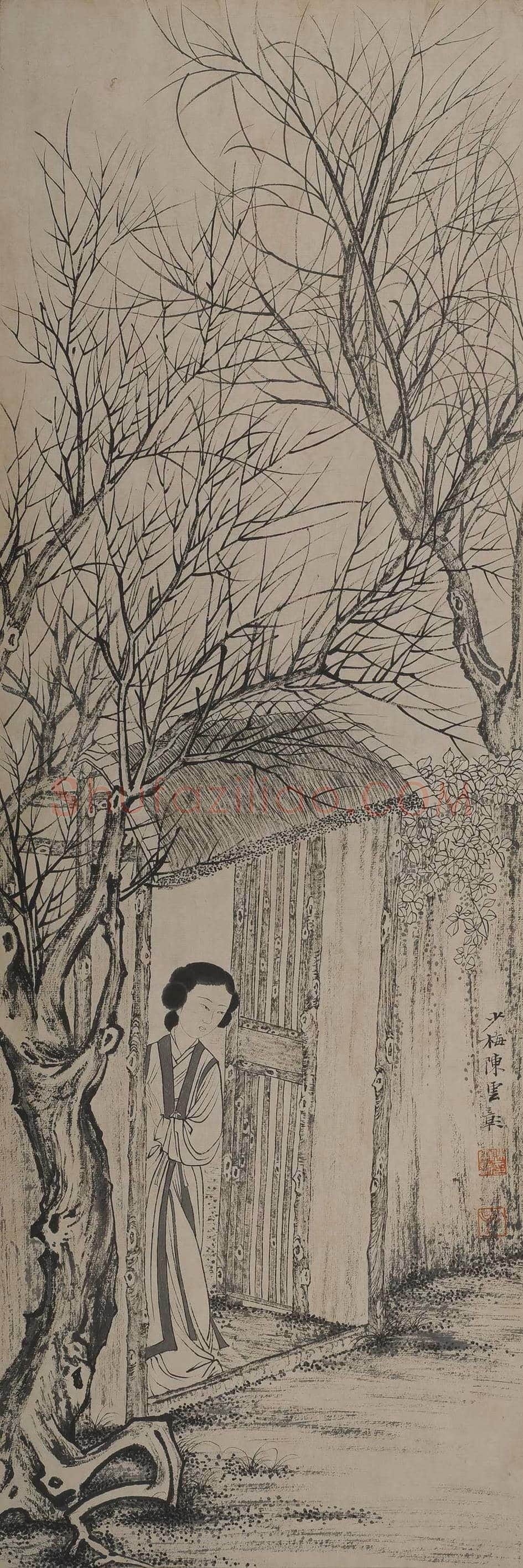 陈少梅作品高清大图欣赏 | 著名国画鉴赏