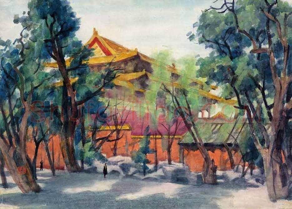 王肇民水彩画欣赏 | 书画常识