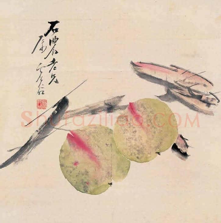 这二十位名家画的寿桃，精彩纷呈！ | 书画资料