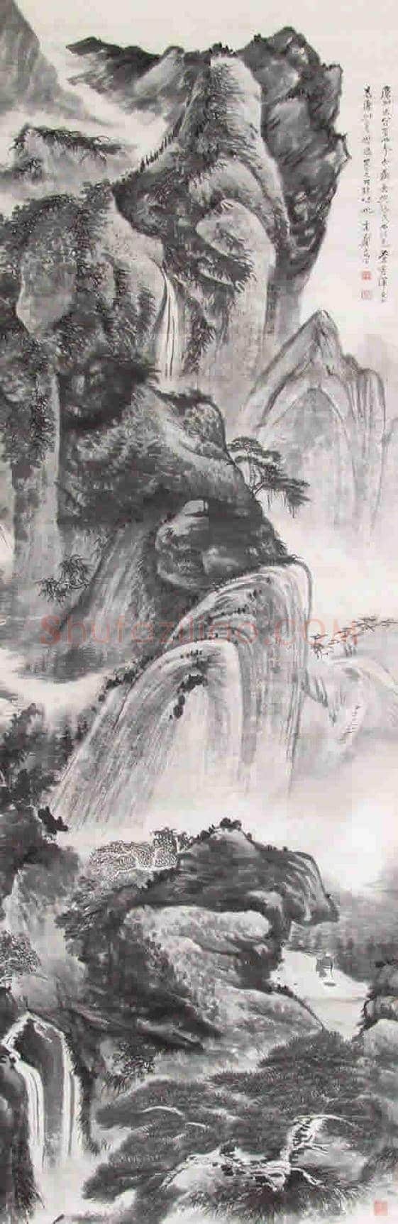 郑午昌山水画欣赏 | 书画常识