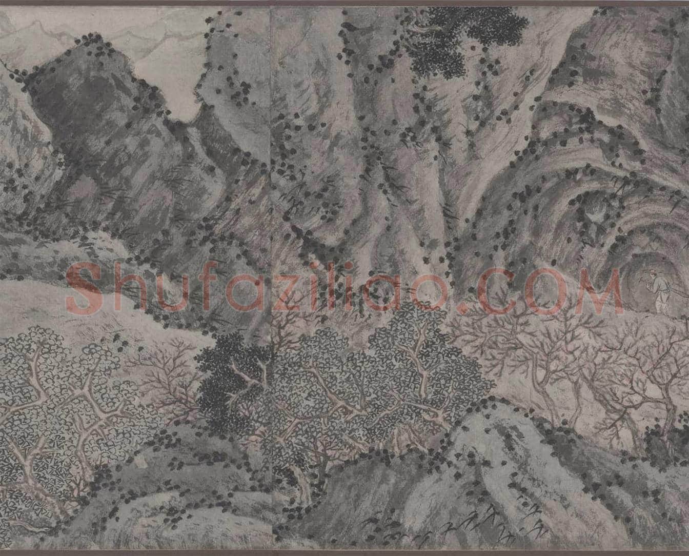 文徵明《桃源问津图》图赏 | 传世国画作品