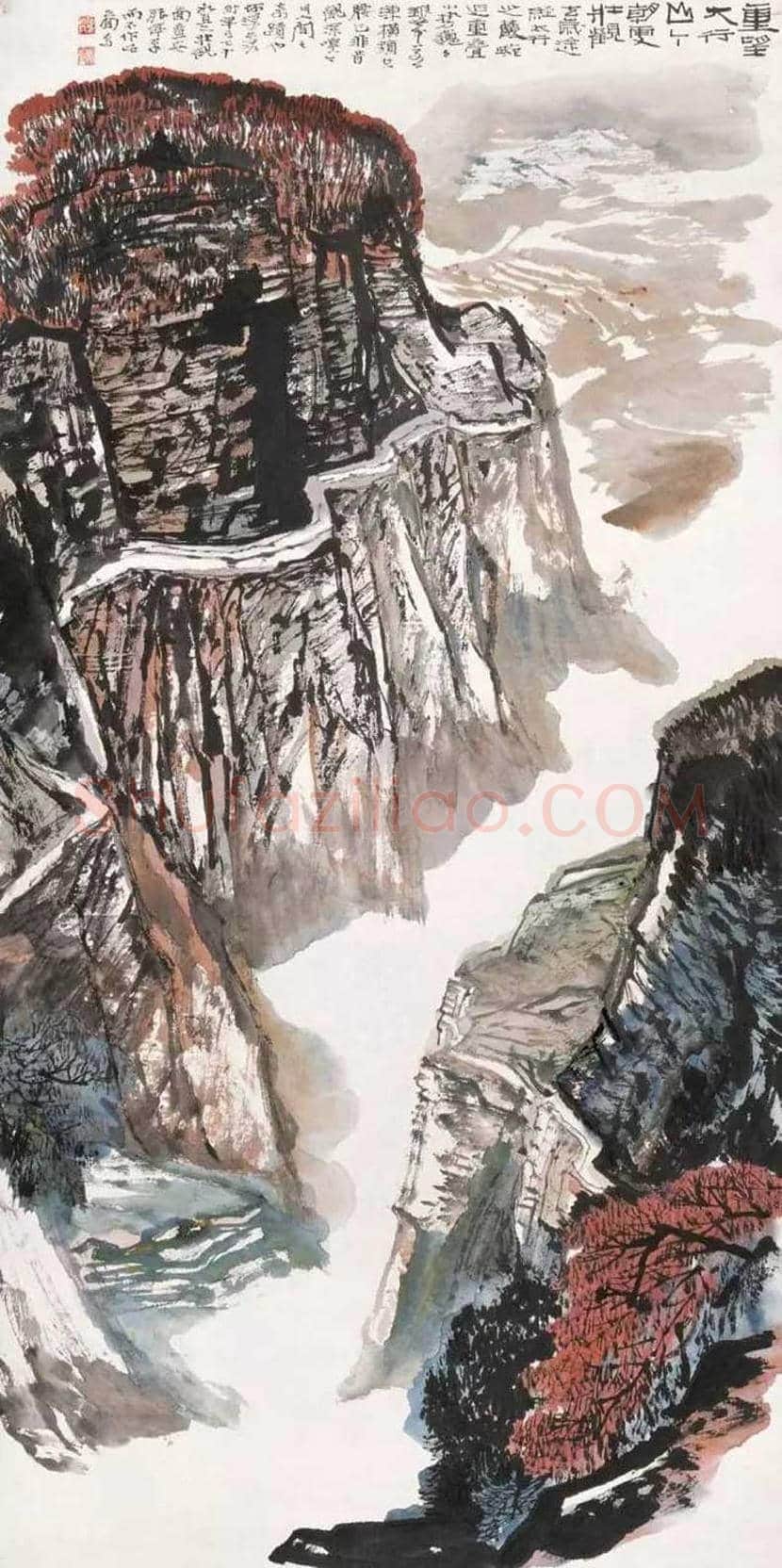 何海霞山水画欣赏 | 书画百科