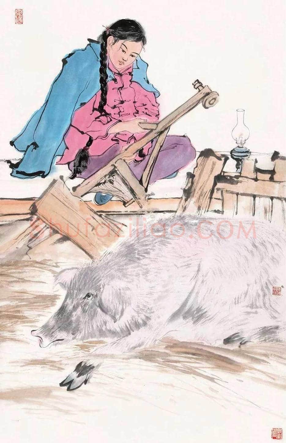 陆俨少人物画拍卖价格 | 书画百科