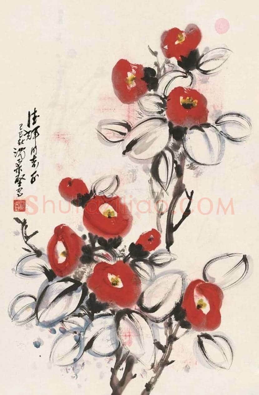沈柔坚花鸟画作品欣赏 | 书画科普