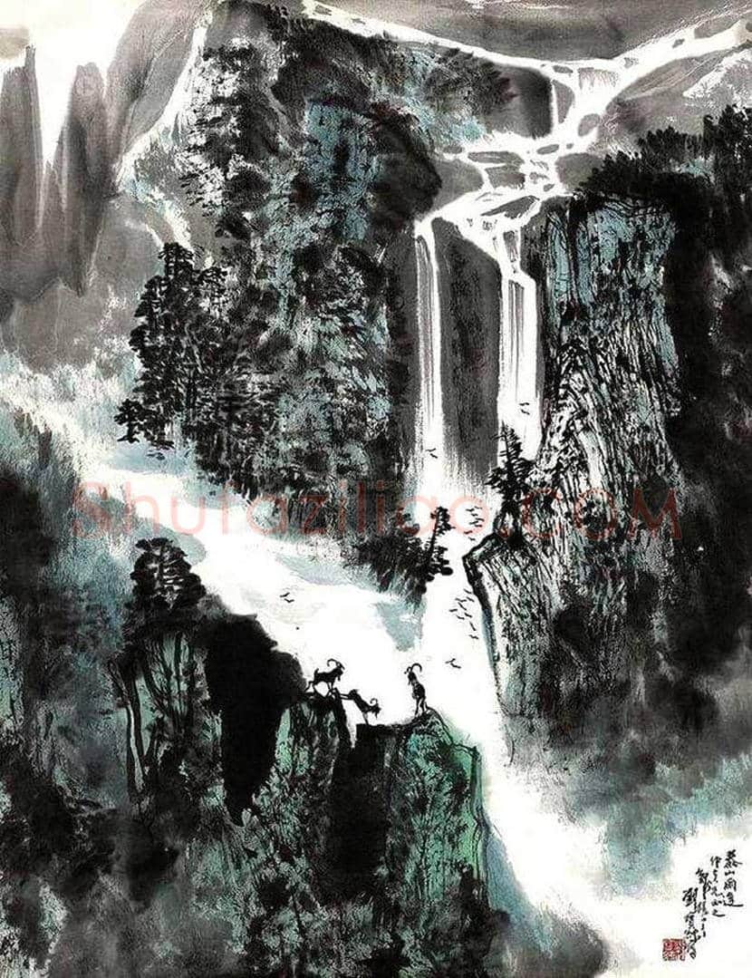 刘宝纯山水画作品欣赏 | 书画讲解