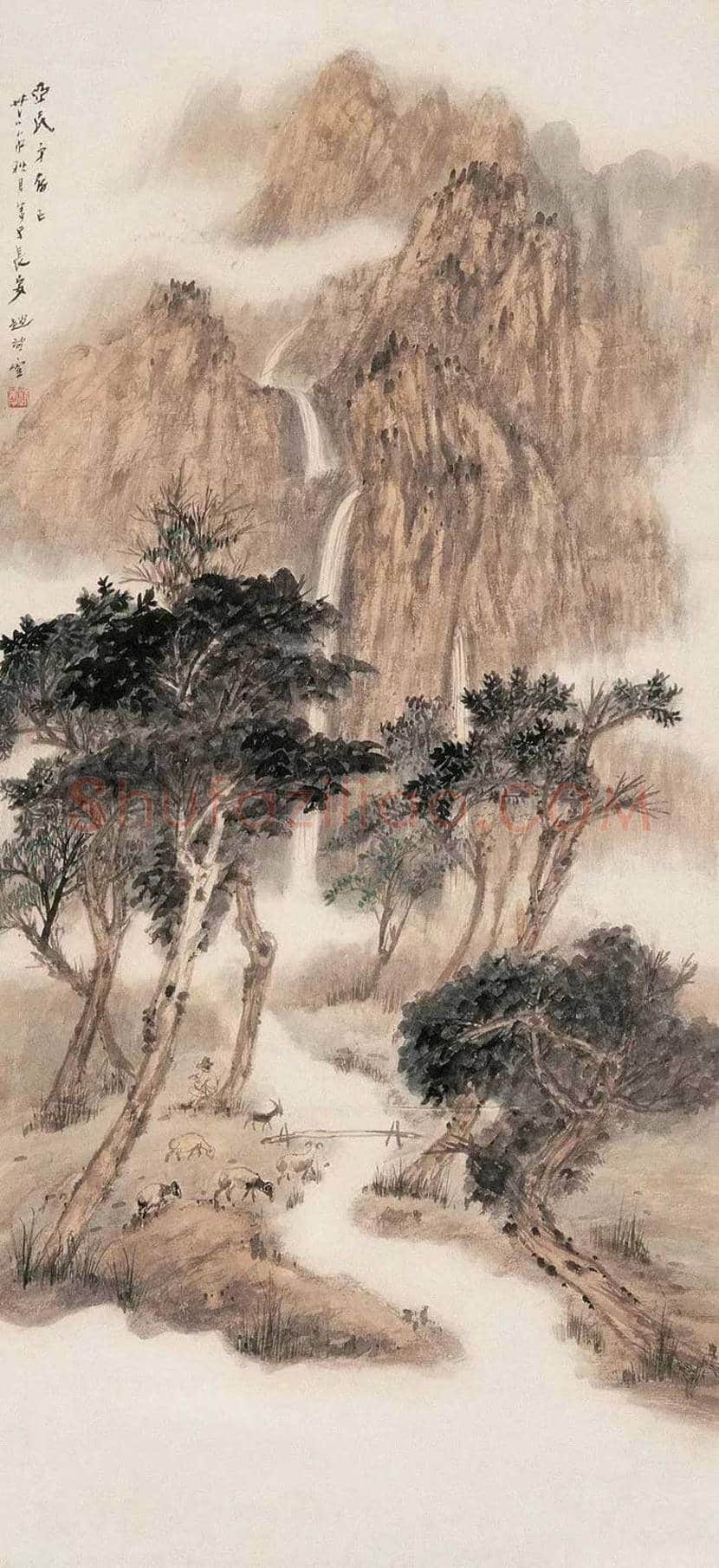 赵望云国画作品欣赏 | 书画常识