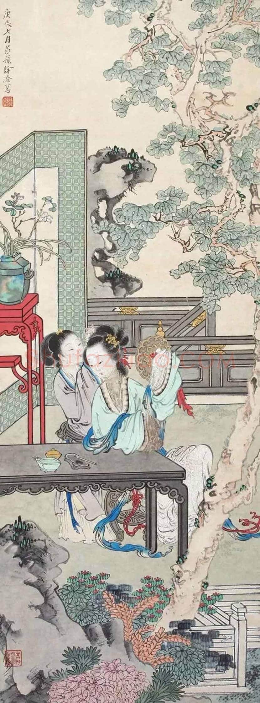 徐燕孙人物画作品欣赏 | 书画讲解