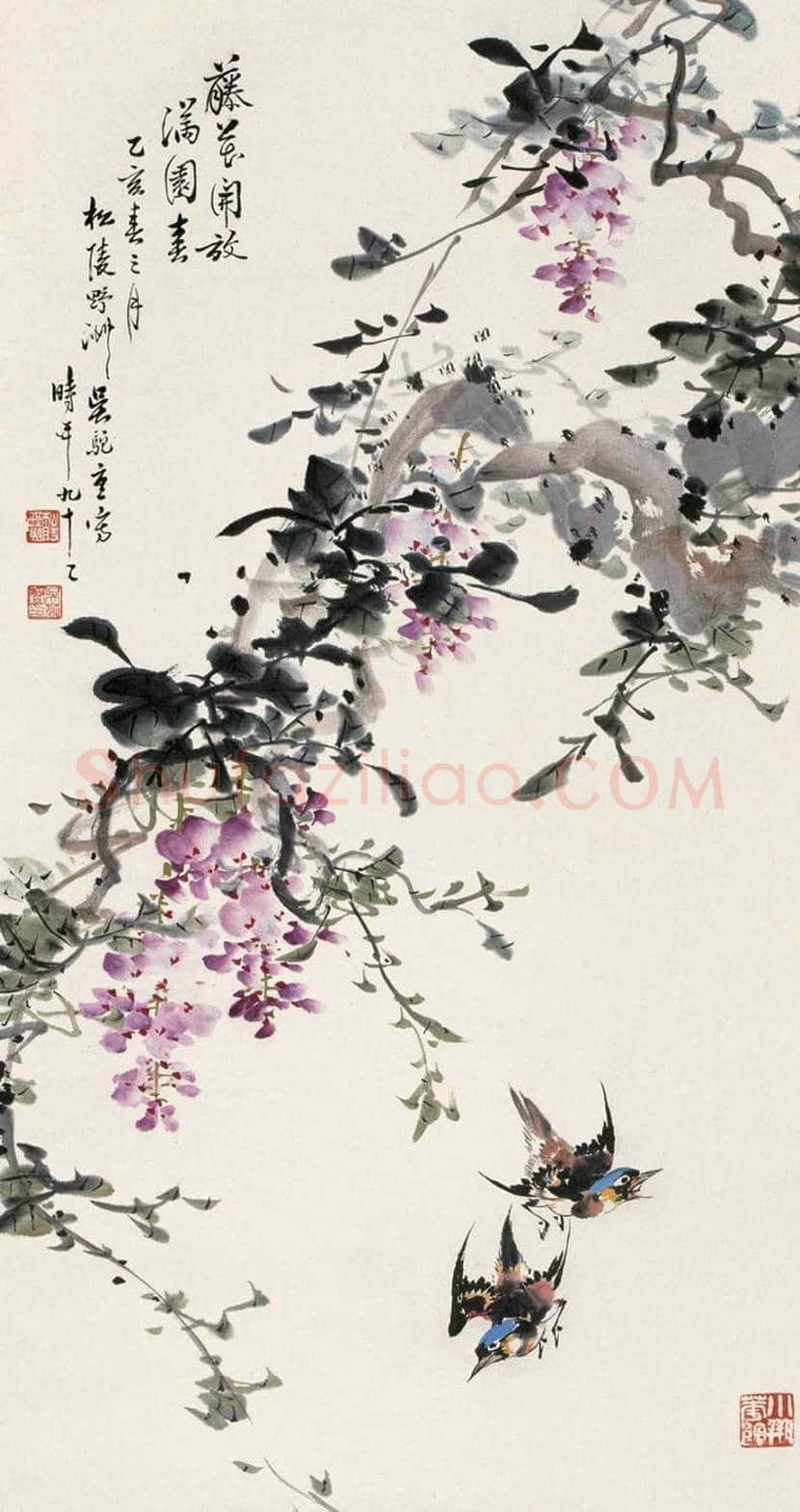 吴野洲国画作品欣赏 | 书画学堂