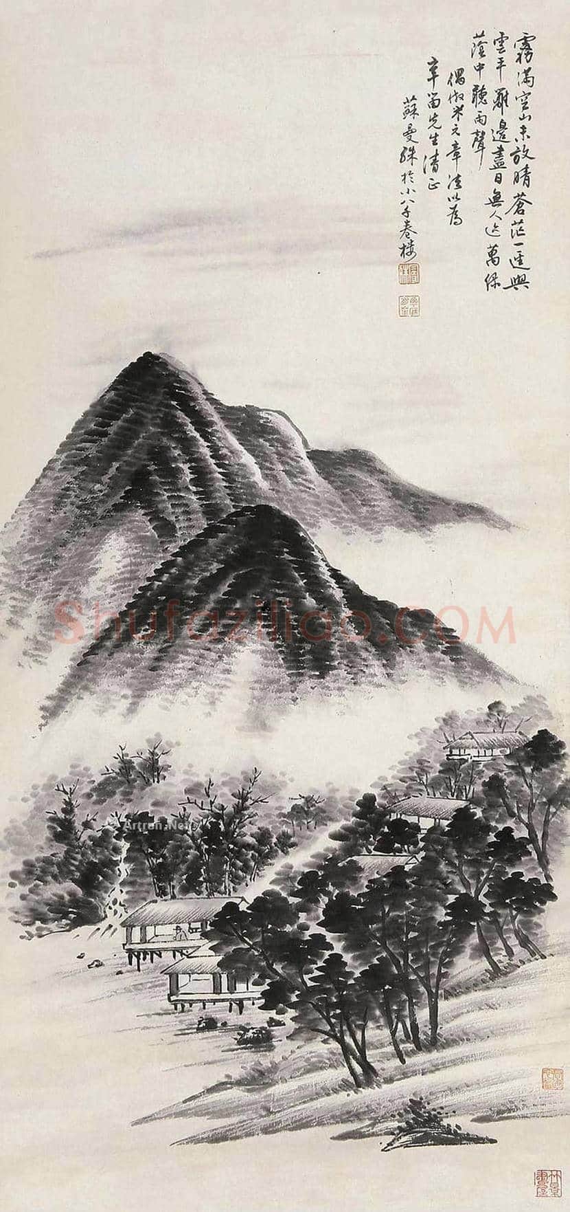 苏曼殊书画作品欣赏 | 书画学堂