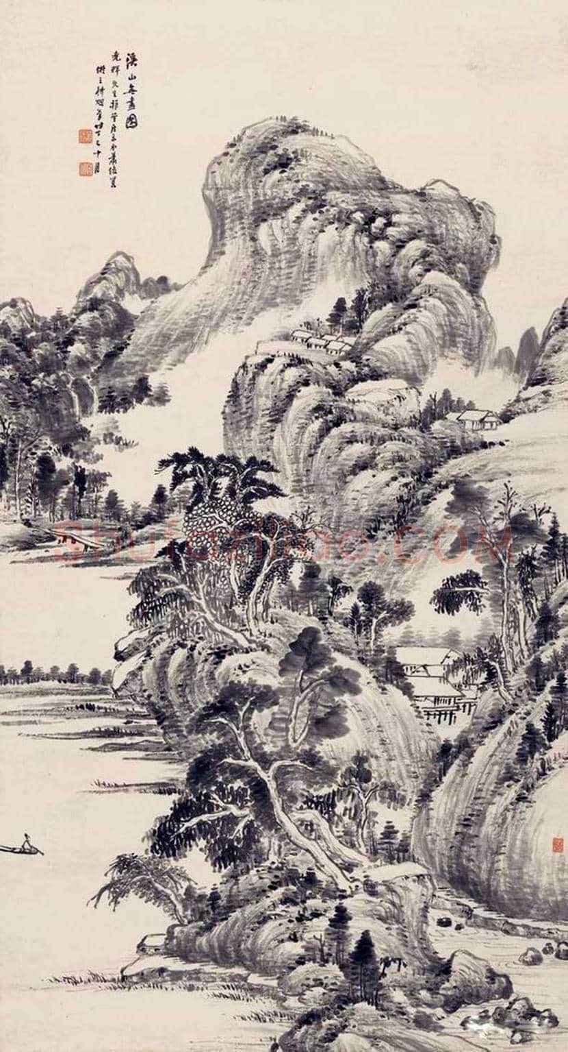 萧俊贤山水画欣赏 | 书画常识