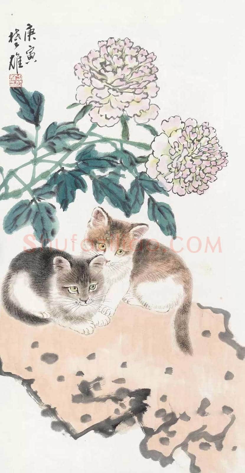 名家画猫作品欣赏 | 书画文摘